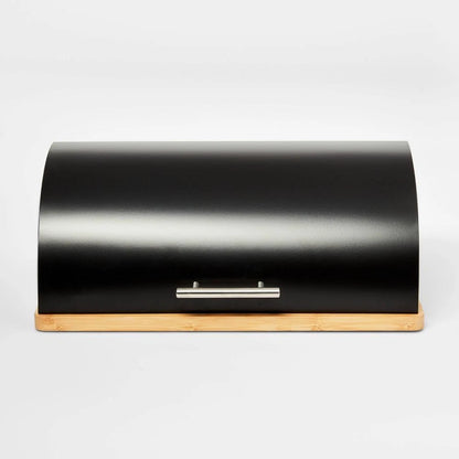 Bread box Container, Stainless Steel Bread Bin, Metal Bread Box Container Storage for Kitchen Countertop